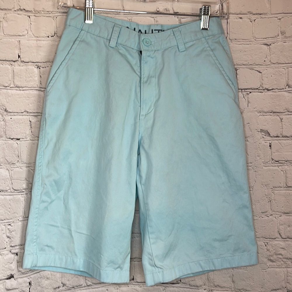 Nautica‎ Teal Boys Shorts, size 16, Longer Length Shorts